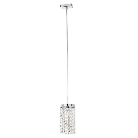 Suspension lamp with crystals_C_Esclusa_Lampadina/e_NON_inclusa/e_Not_Included
